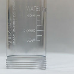 jet subzero water level engraving graduation marks high desired low